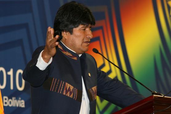 Morales en la apertura del encuentro