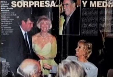  Mirtha Legrand y Alfredo Astiz 