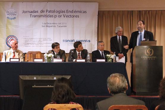 Robert Sebbag, médico quien ayer participó de una jornada de Enfermedades Endémicas Transmisibles por Vectores