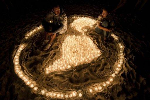 Acción de WWF en una playa de Cancún