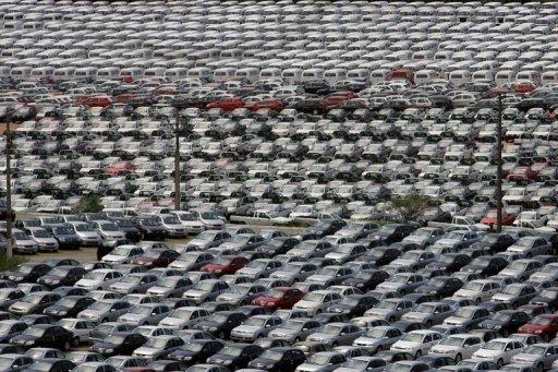 Autos del fabricante estadounidense General Motors en Sao Bernardo do Campo