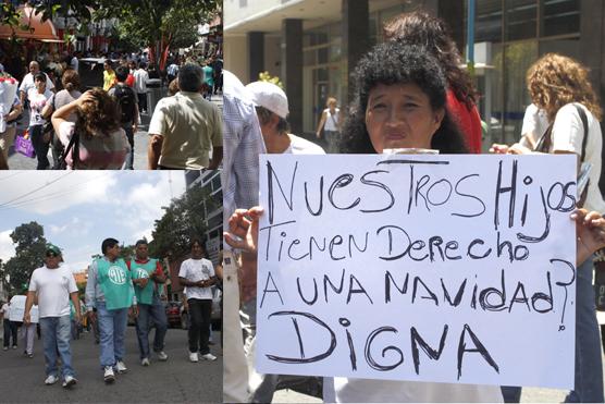 Fue una jornada de intenso calor y protestas en la ciudad Tucumana