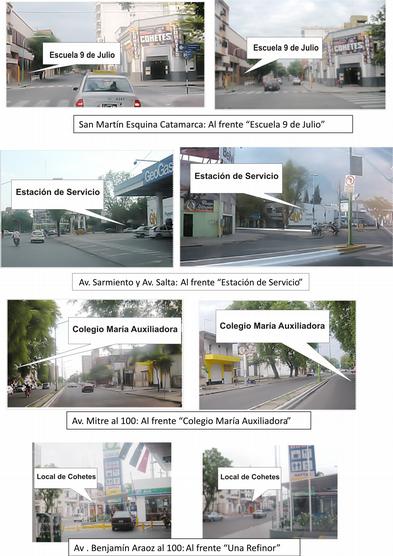 Algunos de los locales en infracción