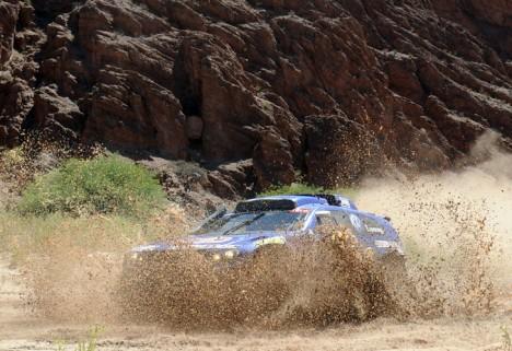 Sainz surca el desierto de Atacama