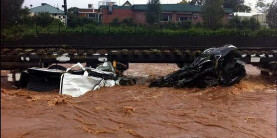 Inundaciones en Australia.