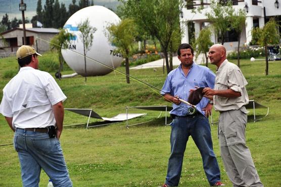 Clínica de pesca en los valles