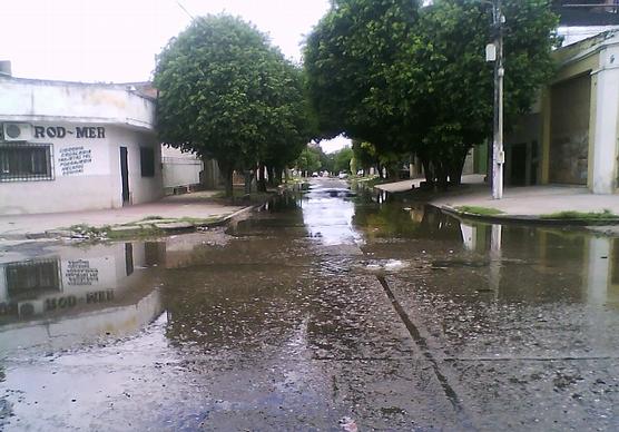 Esquina de calles Rivadavia y Perú