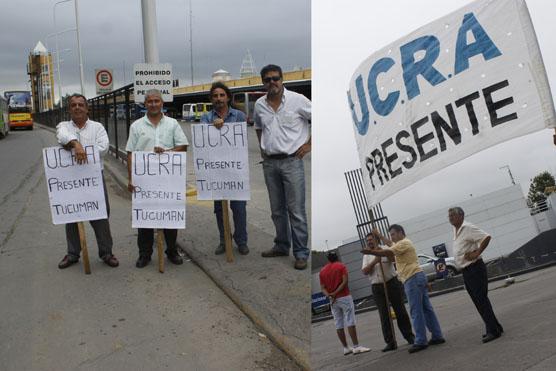 Trabajadores nucleados en UCRA-CTA realizaron cortes en diferentes terminales del país