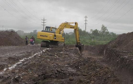 Permitirá mejorar el escurrimiento de las aguas de lluvia y mitigar problemas de inundaciones en el barrio Alejandro Heredia