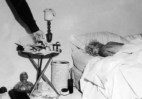 Foto inédita de la muerte de Marilyn Monroe