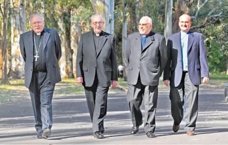 El Cardenal Sandri, en Roma con Villalba, Bergoglio y Arancedo