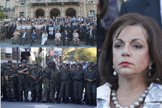 La ministra de Seguridad, Nilda Garré, dejó anoche inaugurada, en Tucumán, la nueva Jefatura Región IV de Gendarmería Nacional