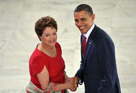 Dilma recibió a Obama