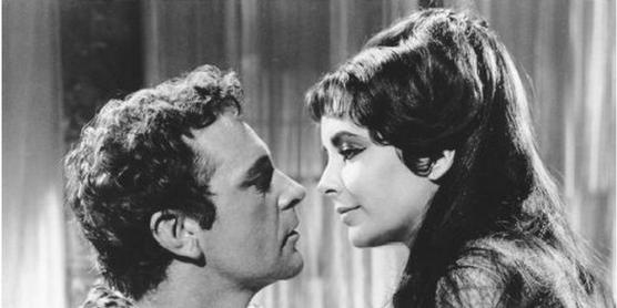 Lyz Taylor y Richard Burton