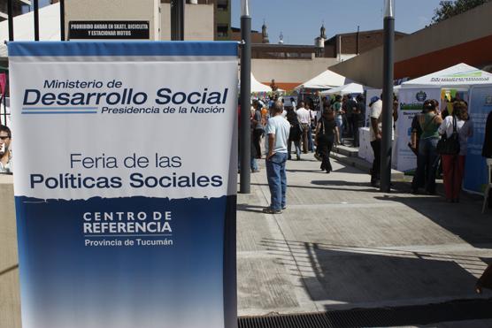 Una Feria sobre Políticas Sociales se realizó ayer en la plaza temática de Congreso y San Lorenzo