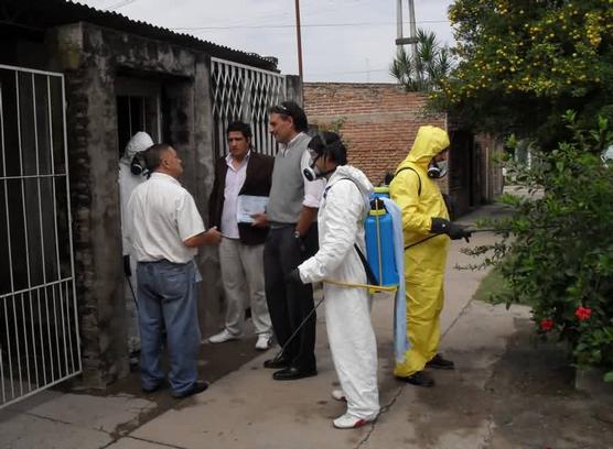 En Las Talitas continúan las fumigaciones