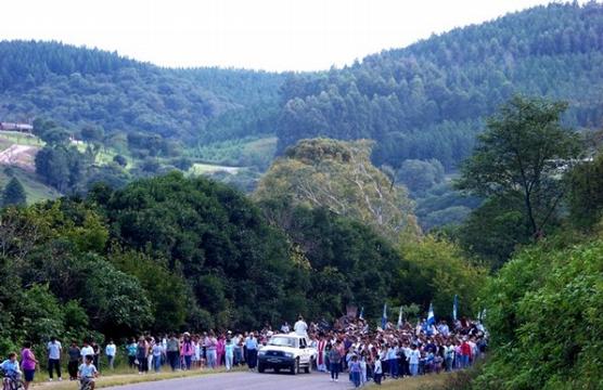 Imponente manifestación de fe