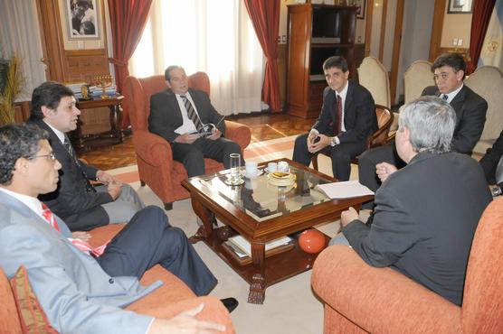 Reunión en Casa de Gobierno