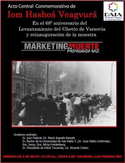 Afiche conmemorativo