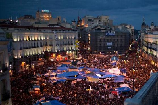 Crece la protesta en medio de elecciones