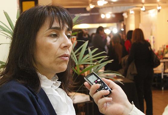 María Elena Villeco, coordinadora de las III Jornadas de Adquisición y Didáctica de Lenguas Extranjeras en la Escolaridad