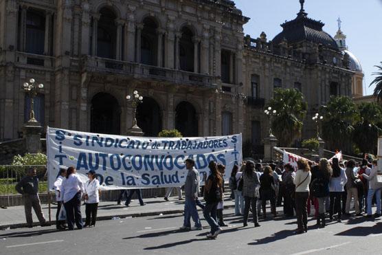 Los Autoconvocados de la Salud comenzarán una nueva semana de paro y protestas