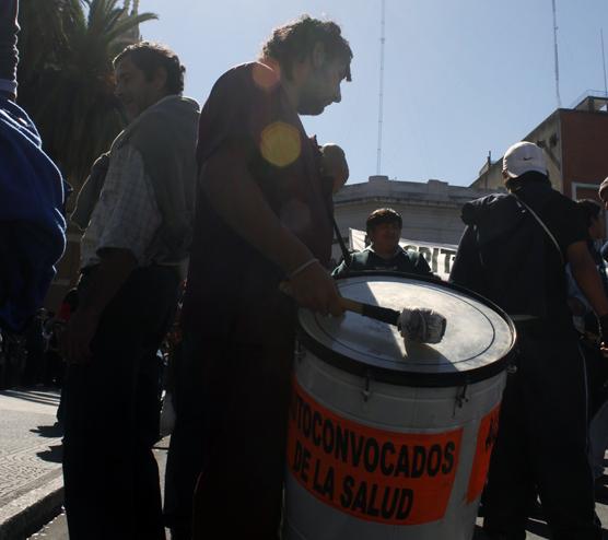 Los autoconvocados de la Salud realizarán una nueva movilización exigiendo la reapertura de paritarias