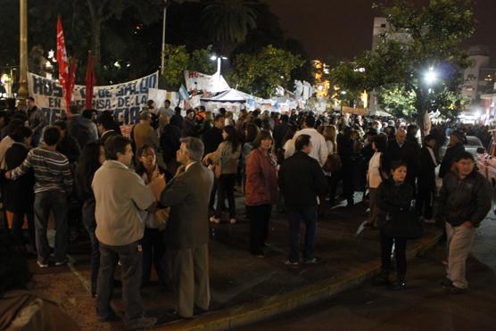 Marcha y vigilia de los Autoconvocados