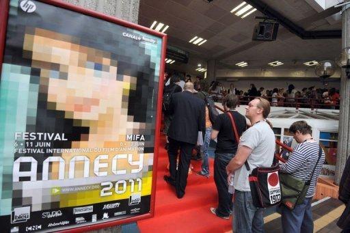 El cartel del 35º Festival de Cine de Animación de Annecy