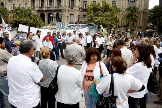 Más de tres años de conflicto entre los Autoconvocados de la Salud con el gobierno