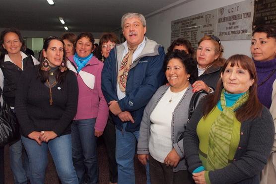 El presidente de la Federación Agraria, Eduardo Buzzi, en UCIT