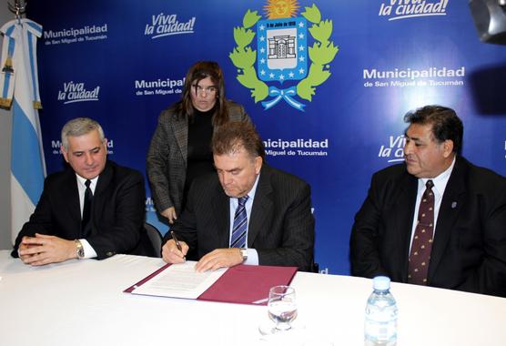 Firma del convenio