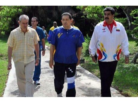 Chavez y Maduro en La Habana