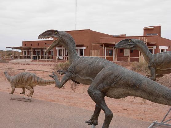 Dinasaurios en Talampaya