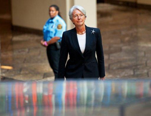 La nueva directora gerente del Fondo Monetario Internacional (FMI), Christine Lagarde