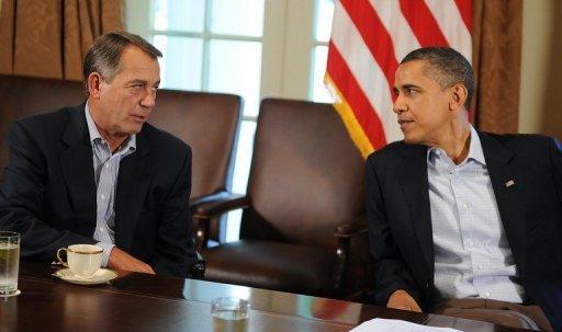 Barack Obama y John Boehner