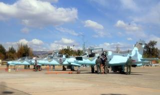 Los K-8 en el Aeropuerto de Cochabamba