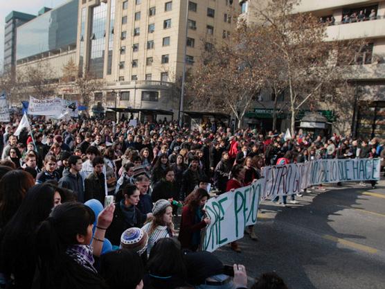 Se repetirá hoy la movilización en todo Chile