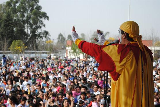 Con la actuación exclusiva de Piñón Fijo, los hijos de los afiliados de la UTA, pudieron vivir un día único 