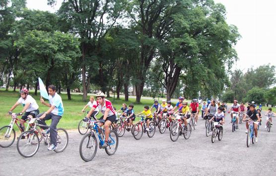 Bikers en competencia