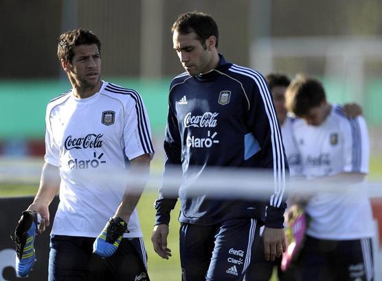 Futbolistas del seleccionado argentino