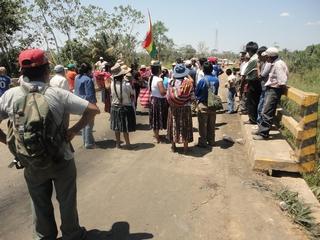 Gran agitación social en Bolivia