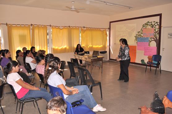 El CIC de Parque Sur, avenida Jujuy al 4.200, fue escenario del Taller de Prevención de la Violencia contra las Mujeres