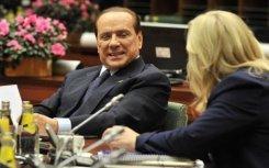 Silvio Berlusconi, durante la cumbre de Bruselas