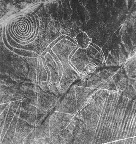 La figura del mono en Nazca