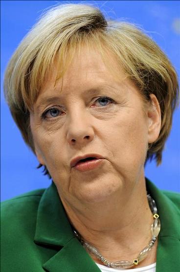 Canciller alemana Angela Merkel