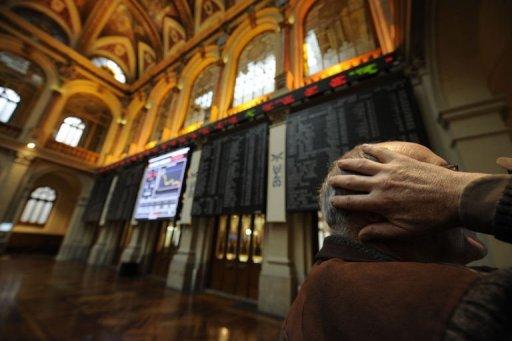 Bolsa de Madrid, ayer