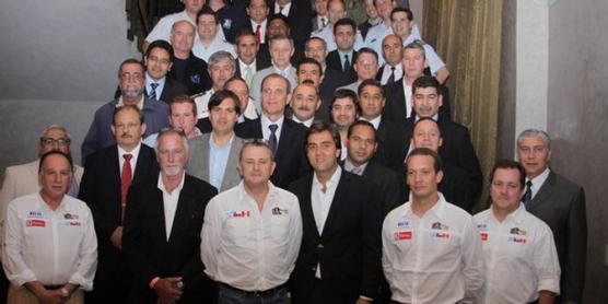 Integrantes de la reunión por el Plan de seguridad Dakar 2012