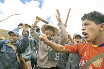 Continuarán las movilizaciones en Cajamarca