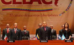 Los presidentes en Caracas